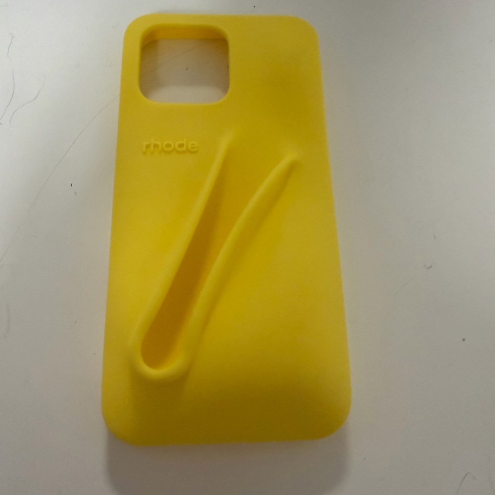 RHODE Vibrant Yellow Phone Case